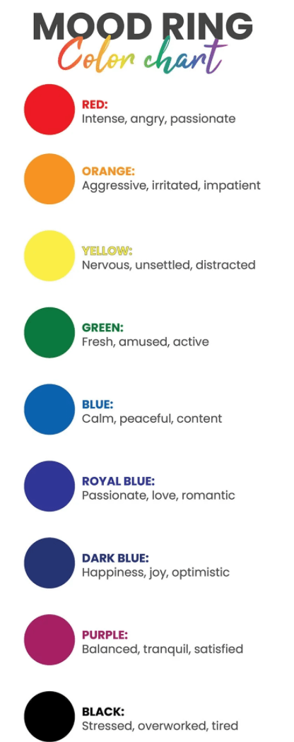 Volleyball Mood Ring